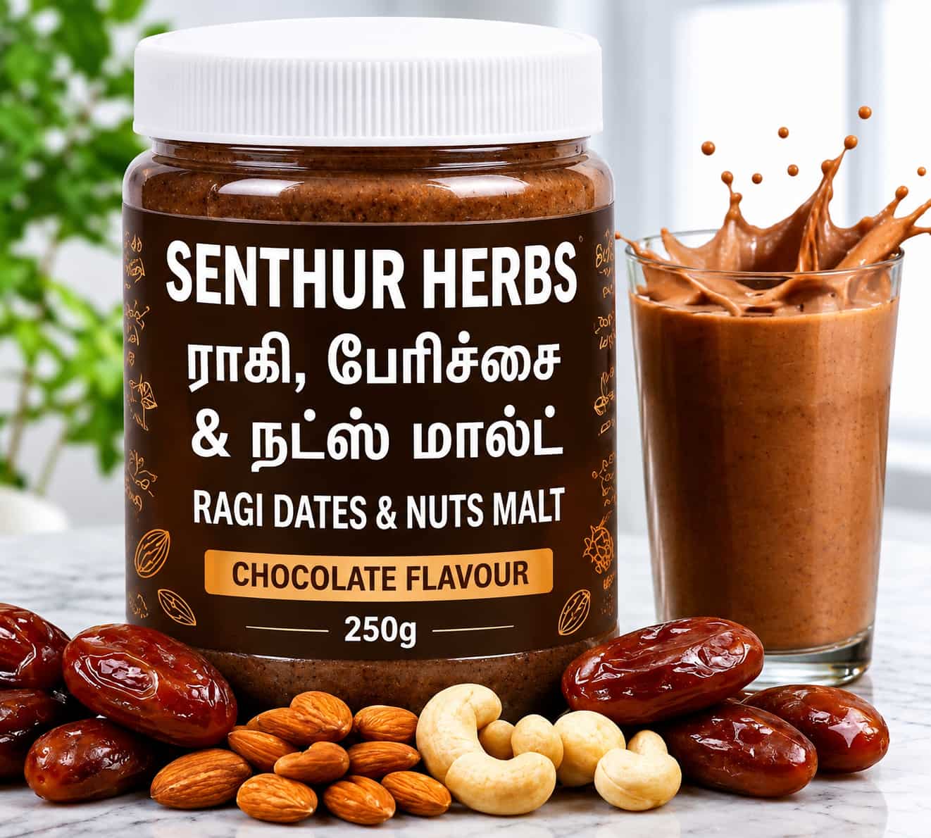 Ragi Dates and  Nuts Malt – 250g